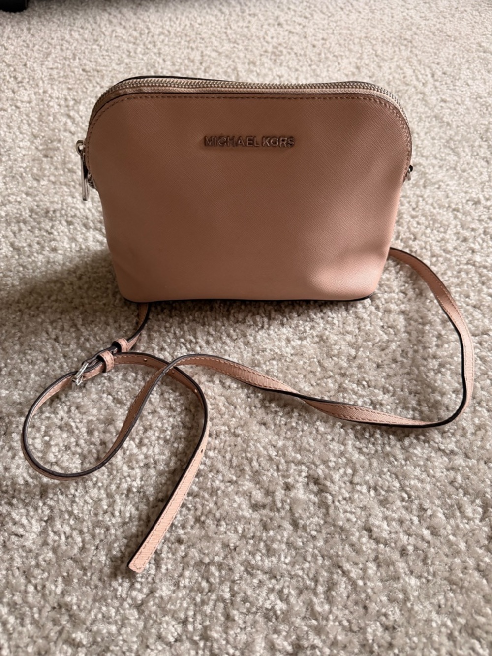 Michael Kors Blush Saffiano Crossbody Bag